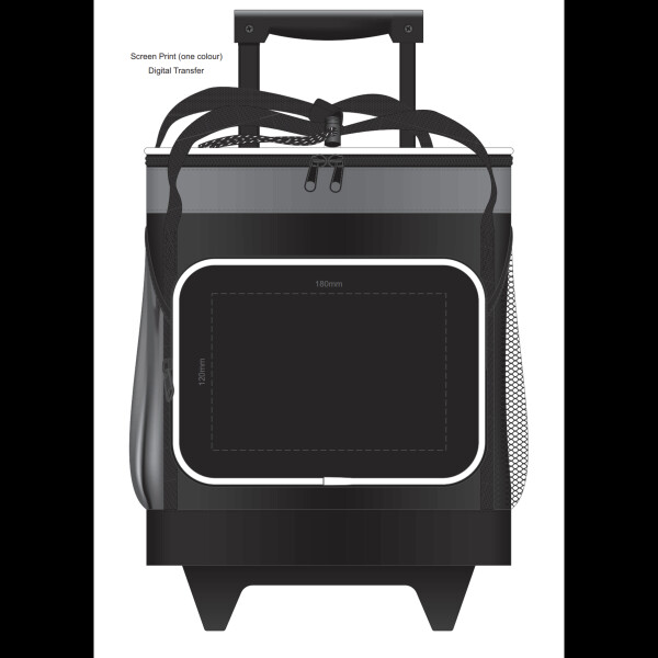 Glacier Cooler Trolley Front