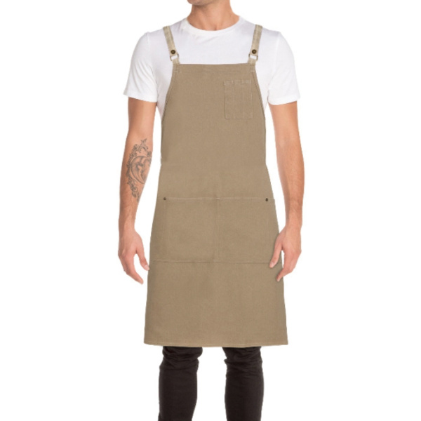 Chefworks Austin Denim Cross Back Apron Thumbnail