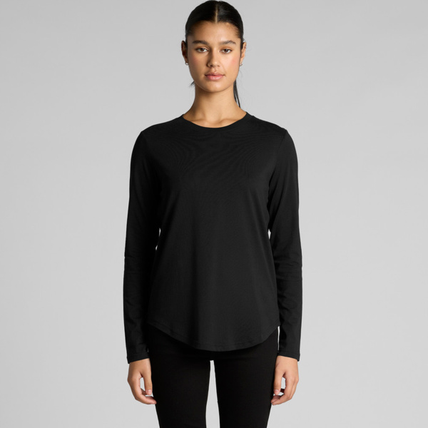 Wo's Maple Curve L/S Tee Thumbnail