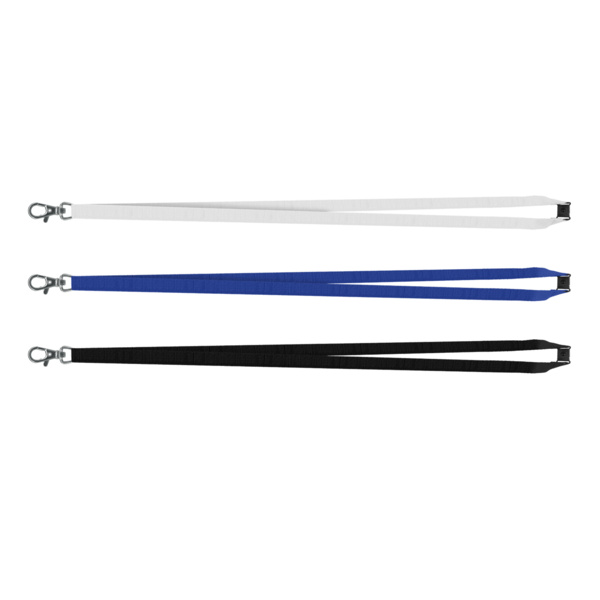 Plain Lanyard with Metal Clip Thumbnail