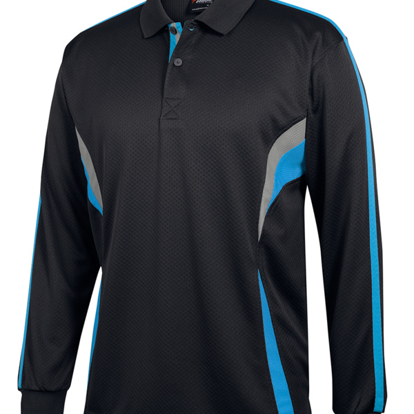 JB's Podium Poly Cooldry Longsleeve Polo Thumbnail