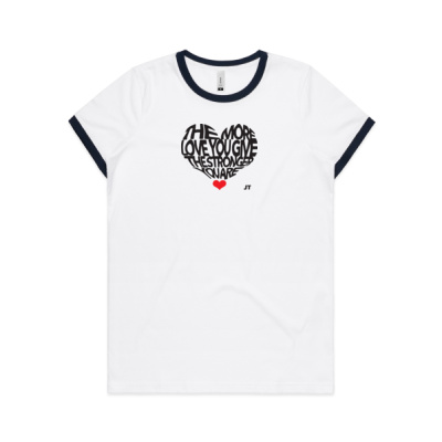 JT Ladies Ringer Tee Thumbnail